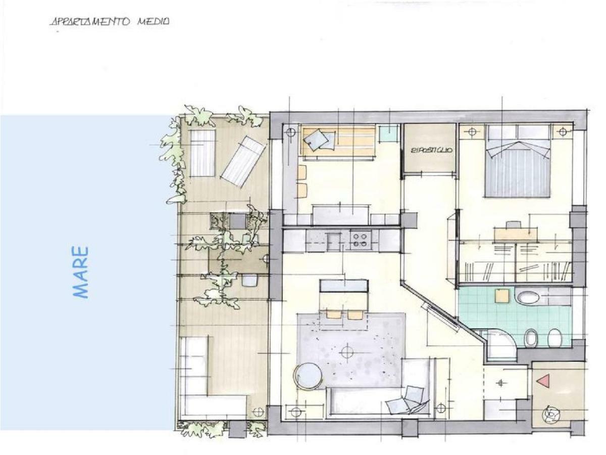 Casa Vacanze Lungomare Porto Torres Exterior foto